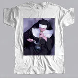 Hot Sale Funny Smoking Print Summer T Shirt Women And Men Bongs Weed Fashion Unisex Teeshirt Vintage Plus Size Cotton Tops