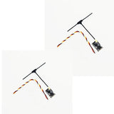 BAYCK ELRS 915MHz / 2.4GHz NANO ExpressLRS Receiver with T type Antenna Support Wifi upgrade for RC FPV Traversing Drones Parts