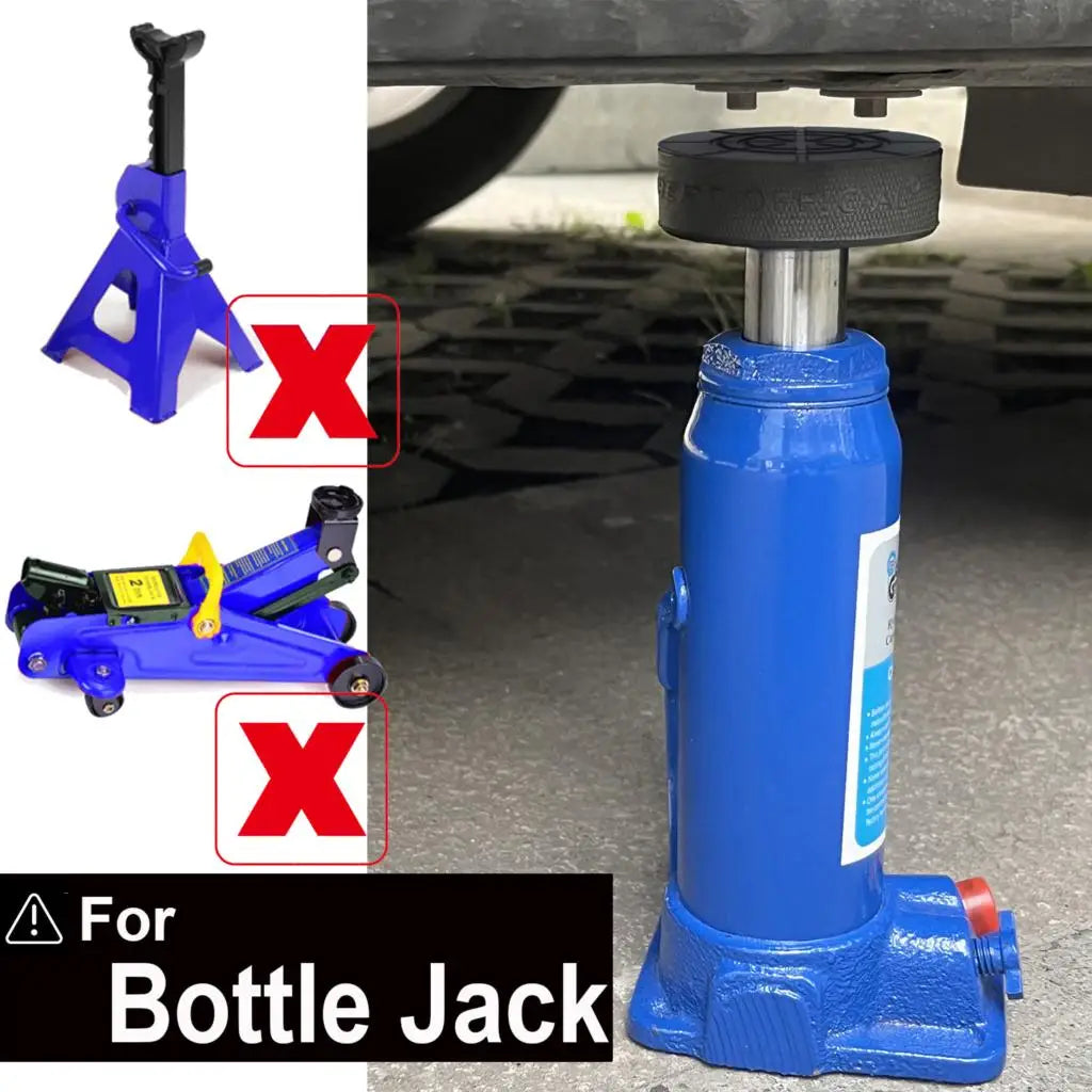 Universal Bottle Jack Rubber Pad Anti-slip Adapter Support Block Car Lift Tool 2 - 8 Ton Bottle Jacks Jacking Points Repair New