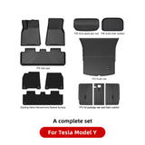 YZ For Tesla Floor Mats Model 3 Y 2021-2023 Car Four Seasons Waterproof Non-slip Floor Mat NEW TPE Special Car Accessories