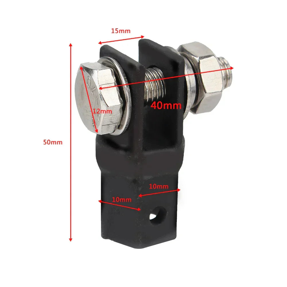 Use with 1/2 Inch Drive or Impact Wrench Tools Car Jacks Lifting Equipment Car Accessories Scissor Jack Adaptor