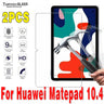 (Pack of 2) Tempered Glass Tablet Screen Protector for Huawei MediaPad 10.4 Pro 10.8 T3 T5 T8 T10 T10S M5 M6