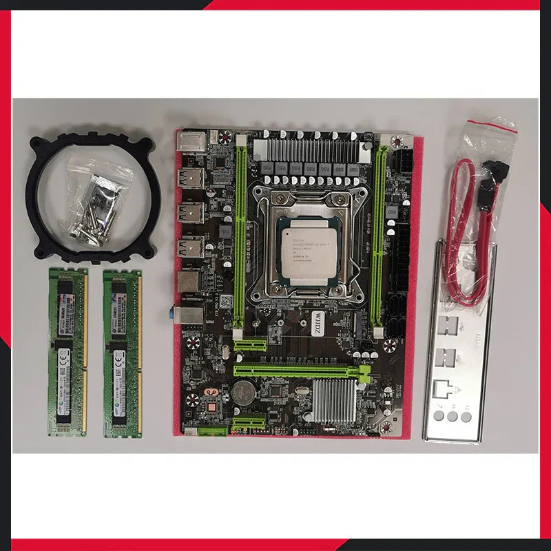 Kit xeon v2 x79 motherboard xeon e5 2660 V2 32gb DDR3 RECC memory motherboards cpu ram set for diy gaming computer