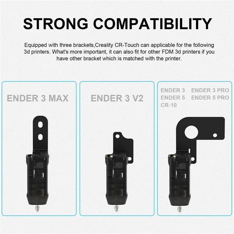 CREALITY CR Touch Auto Leveling Kit 3D Printer Bed Auto Leveling Sensor Kit for Ender 3/ Ender-3 Pro /Ender-3 V2/ Ender 5/CR-10