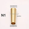 (Pack of 4) Pure Brass Covers Chair Cups Cabinet Covers Sofa Brass Tip Cap Furniture Tube Leg Protector Metal Legs Base GF48