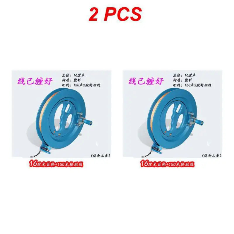 (Pack of 5) 1~ 16cm Kite Reel ABS Plastic Blue Kite Reel Grip Machine Kites & Accessories Pizies Single Unisex Diamond Winder Flying