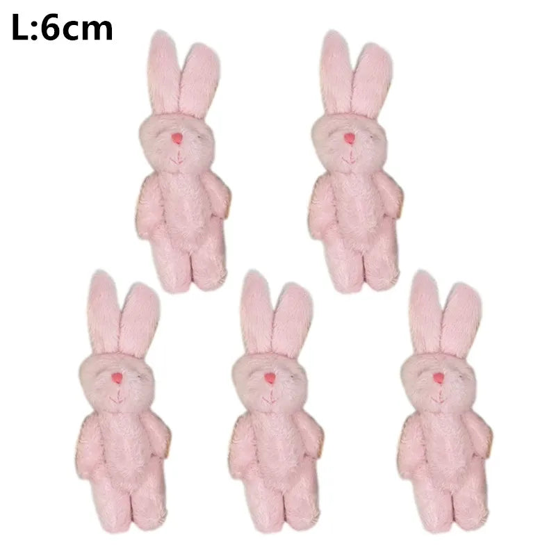 (Pack of 15) /10/ Kawaii Small Bears Plush Soft Toys Pearl Velvet Dolls Gifts Mini Teddy Bear for Key Ring Girl Gift Women Favorite