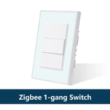 Zemismart Tuya Zigbee Smart 1 2 3 4 6 Gangs Light Switch Brazilian Wall Interrupter Alexa Google Home Work with Homekit