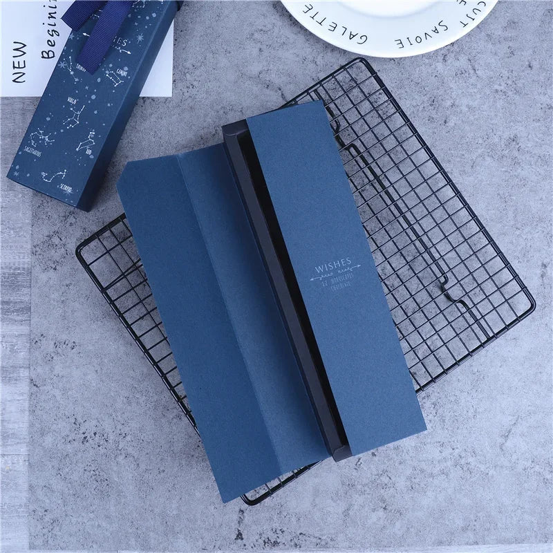 (Pack of 10) Blue Chocolate Box Packaging With Insert Dessert Paper Chocolate Spacer Valentine's Day Wedding Baby Shower Candy Gift Box