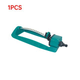 (Pack of 5) 1- Oscillating Sprinkler Automatic Swing Irrigation Sprinkler Large Area Garden Sprinkler Base for Lawn Watering Equipment
