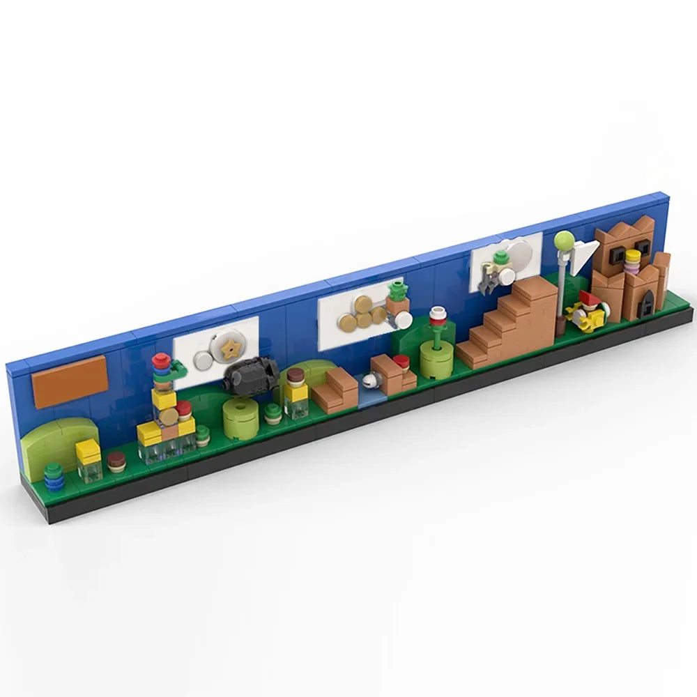 BuildMOC City Skyline Saint Petersburg Rome Washington Rotterdam Architecture Street View House Building Blocks Kids Toys Gift