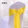 (Pack of 100) 10/ Satin Chair Bow Sashes Wedding Chair Knots Ribbon Butterfly Ties For Party Event Hotel Banquet Home Decoration