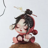 (Pack of 12) POP MART SKULLPANDA The Ink Plum Blossom Series Mystery Box 1PC/ POPMART SP Blind Box Cute Toy Action Figure