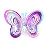 3D Butterfly Bird Repeller Spinner Wind Chimes Hanging Decorations Reflective Scarer Hanging Ornament Outdoor Garden Decoration
