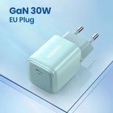 UGREEN GaN 30W Fast Charger for iPhone 15 14 13 PD3.0 Charger for iPad Pro samsung Xiaomi Type C Mobile Phone Charger