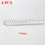 (Pack of 6) Spokes Wire Circle Nipples 18 19 21 Modified Generic Stainless Sreel For CRF YZF WR KXF SXF EXC SXF Motorcycle Wheel Parts