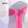 (Pack of 100) 10/ Satin Chair Bow Sashes Wedding Chair Knots Ribbon Butterfly Ties For Party Event Hotel Banquet Home Decoration