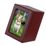 Cremation Urn Pet Cinerary Casket Happiness Memorial Box Ashes Funerary Box Dropship