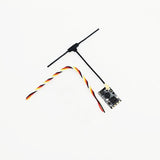 BAYCK ELRS 915MHz / 2.4GHz NANO ExpressLRS Receiver with T type Antenna Support Wifi upgrade for RC FPV Traversing Drones Parts