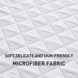 Waterproof Mattress Protector, Fitted Sheet Waterproof Mattress Cover, Breathable & Noiseless Mattress Pad, With Deep Pocket