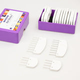 (Pack of 20) Knit Blockers Set Stainless Steel Knitting Blocking Mats and Pins with 2 Different Sizes for DIY Knit Crocheting Supplies