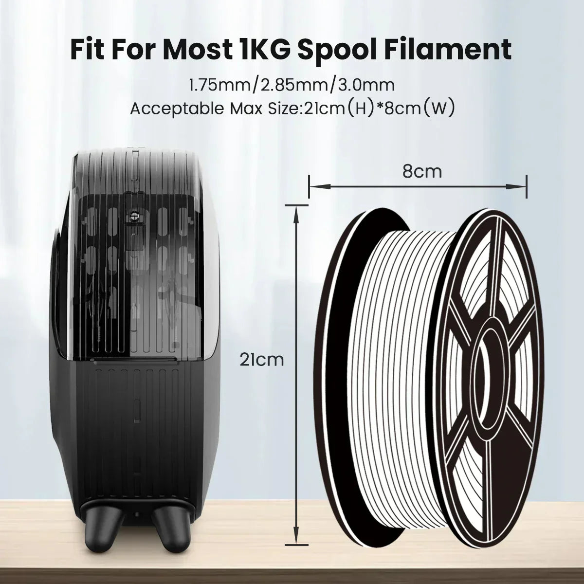 SUNLU 3D Filament Dryer Box S2 Storage Arid Machine FDM Accessories Parts Filament Holder Printer Mate FilaDryer S2 Fastshipping