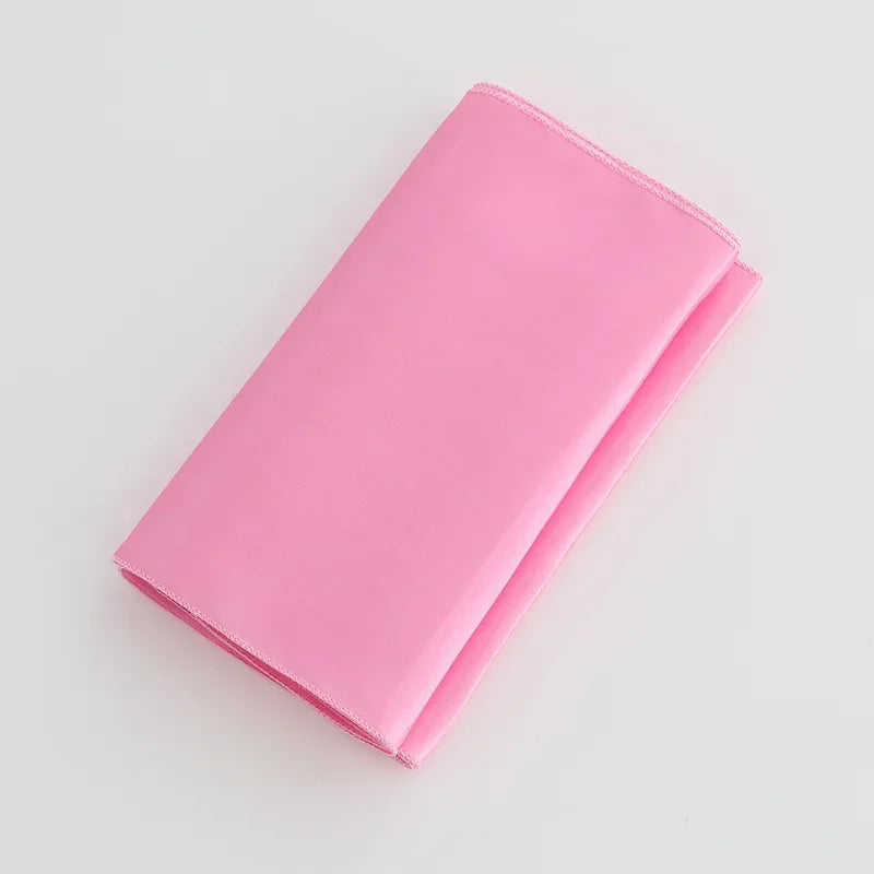 (Pack of 50) Wholesale 10/ Satin Chair Bow Sashes Wedding Chair Knot Ribbon Ties For Party Event Hotel Banquet Supplies Home Decorations