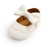 Soft Leather Lace Baby Girls Princess Shoes Newborn Moccasins Shoes Rubber Sole Prewalker Non-slip Toddlers First Walkers