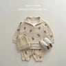 (Pack of 2) Spring Infant Baby Cartoon Clothing Sets Toddler Boys Girls Long Sleeve Sweatshirt + Pants Suit Kids Cute Bear Clothes Set