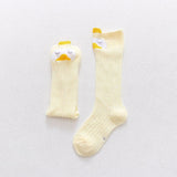 Spring Summer Children Baby Girls Leg Warmer Knee High Socks Cotton Mesh Socks Kid Clothing for Boy Unisex Toddler Cartoon Socks