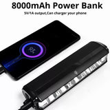 TRLIFE Bicycle Light Front 10000LM Bike Light Waterproof 8000mah 5*P90 Flashlight USB Charging MTB Road Cycling Lamp Accessories