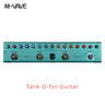 Tank Rechargeable Guitar Multi-Effects Pedal Portable 36 Presets 9 Preamp Slots 8 IR Cab Slots 3 Modulation/Delay/Reverb Effects