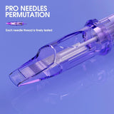 (Pack of 20) Tattoo Cartridge Needles Pro RL/RLT Round Liner Disposable Sterilized Safety Tattoo Needle For Tattoo Machines /lot
