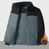 US Men's Tactical Outdoor Polar Fleece Jacket Hunting Clothes Warm Zippers Men Winter Windproof Coat Thermal Hiking Underwear