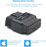 Veepeak OBDCheck BLE OBD2 Bluetooth Scanner Auto OBD II Diagnostic Scan Tool for iOS & Android, BT4.0 Car Check Engine