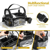 Women's Bags Salon Makeup Tool Backpack Hairdressing Storage Transparent Waterproof Travel Bag Barber Accessories