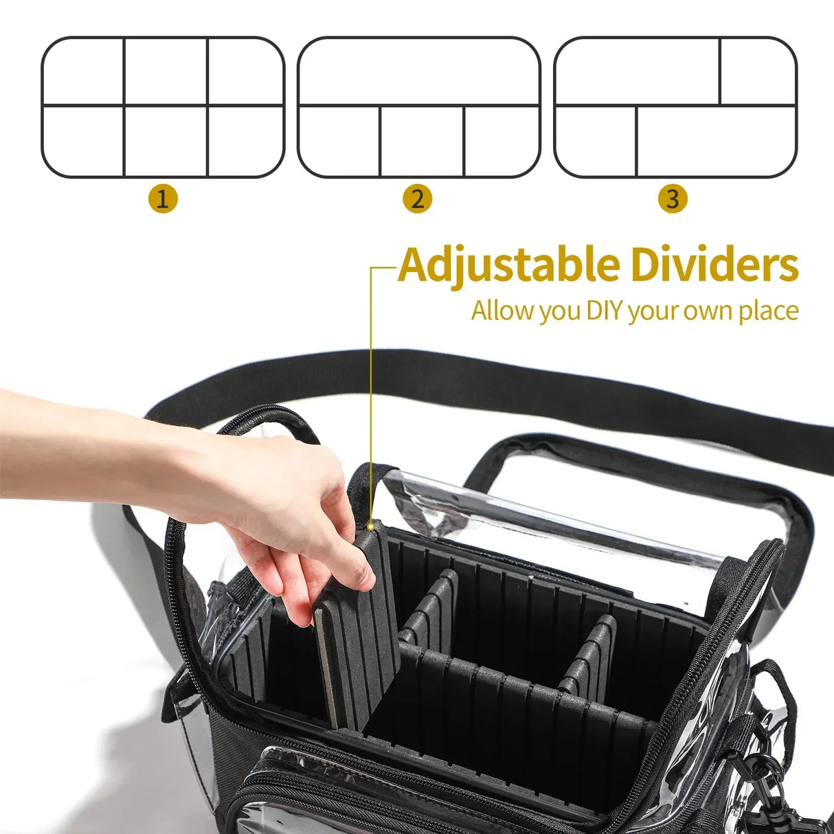 Women's Bags Salon Makeup Tool Backpack Hairdressing Storage Transparent Waterproof Travel Bag Barber Accessories