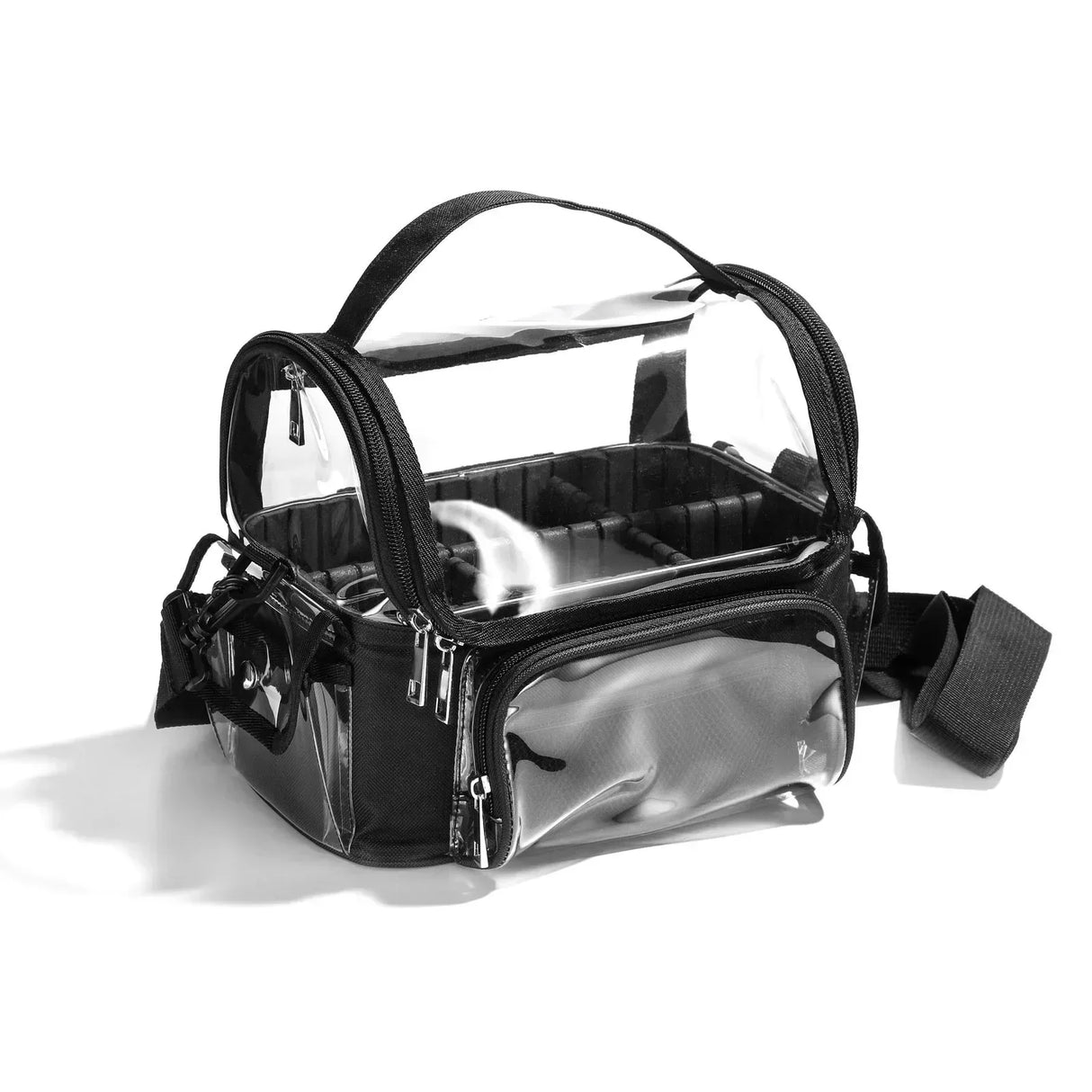Women's Bags Salon Makeup Tool Backpack Hairdressing Storage Transparent Waterproof Travel Bag Barber Accessories