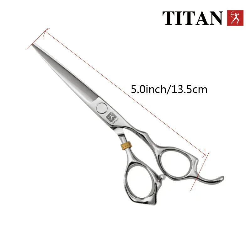 Free shipping titan Professional barber tools hair scissor